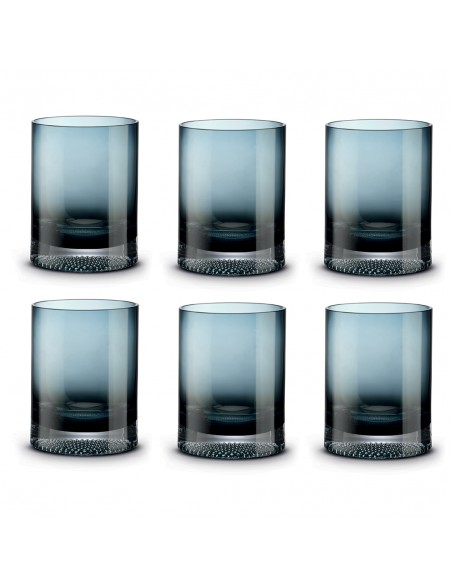 Set de 6 Vasos - Dark Blue