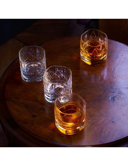 Set de 4 Vasos de Whiskey Dandy