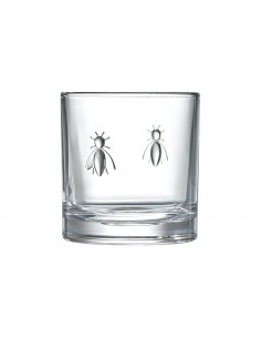 Set de 4 Vasos Cortos Abeja