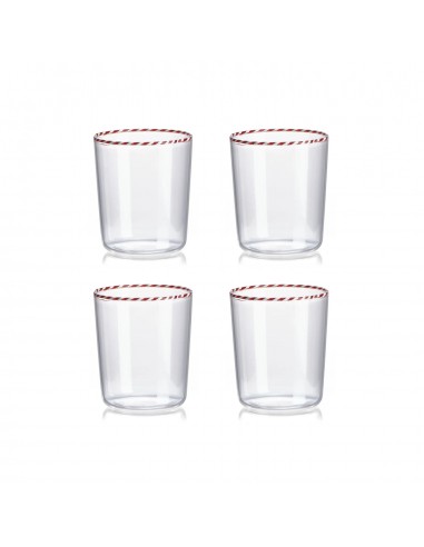 Set de 4 Vasos Clear