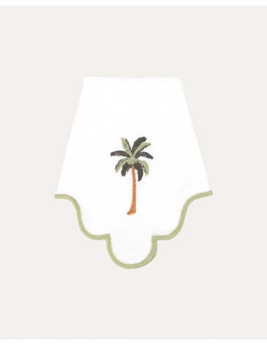 Servilleta Ondulada con Palmera