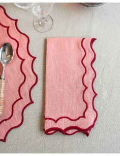 Servilleta Navy Salmon 2