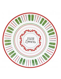 Plato de Pizza Lovers - Verde