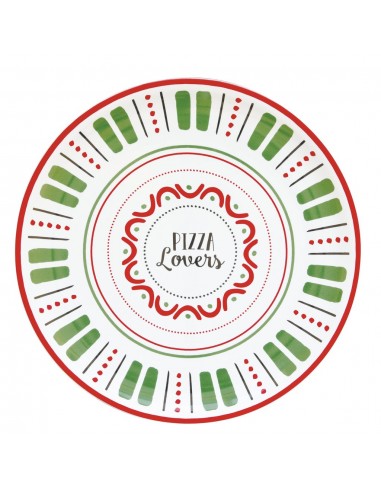 Plato de Pizza Lovers - Verde