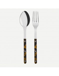 Set de Piezas de Servir Bistrot Faux Tortoise