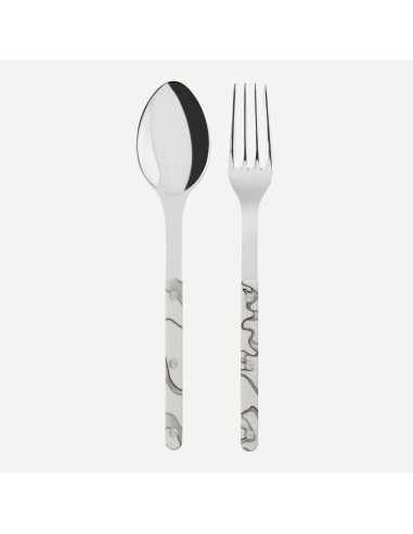 Set de 2 Piezas de Servir Bistrot Dune Ivory
