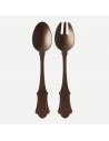 Set de 2 Piezas de Servir Ensalada Honorine - Marrón