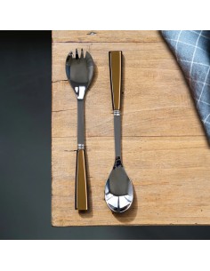 Set de 2 Piezas de Servir Ensalada Icône Caramel 2