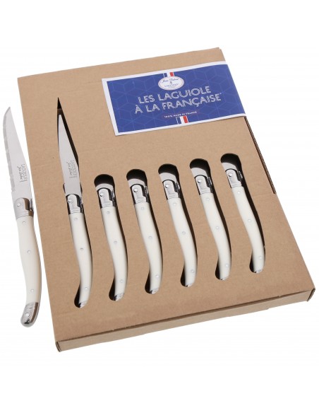 Set de 6 Cuchillos de Carne Laguiole