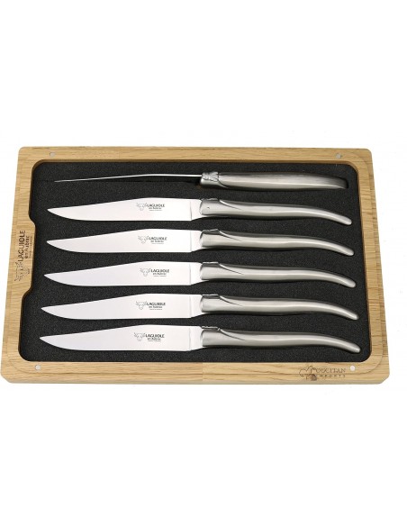 Set de 6 Cuchillos Laguiole - Stainless Steel