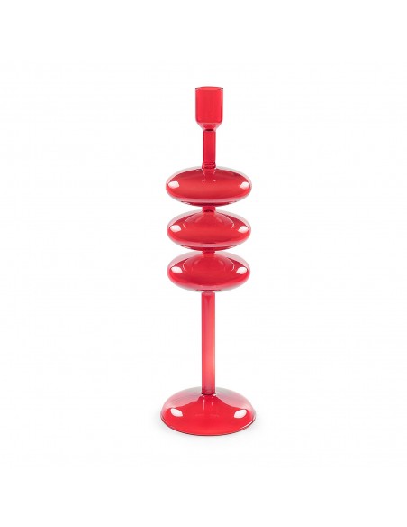 Portavelas Soffusi Rojo L