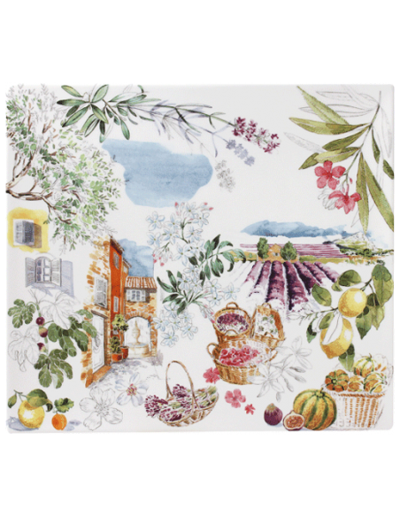 Plato Cuadrado Provence