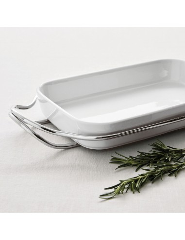 Platón Rectangular con Soporte