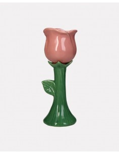 Florero Rose Fine Earthenware - Rosa