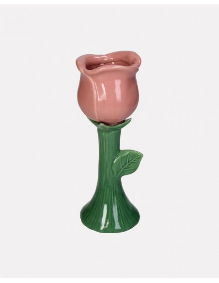 Florero Rose Fine Earthenware - Rosa