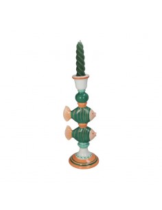 Candelabro Fishes Stoneware