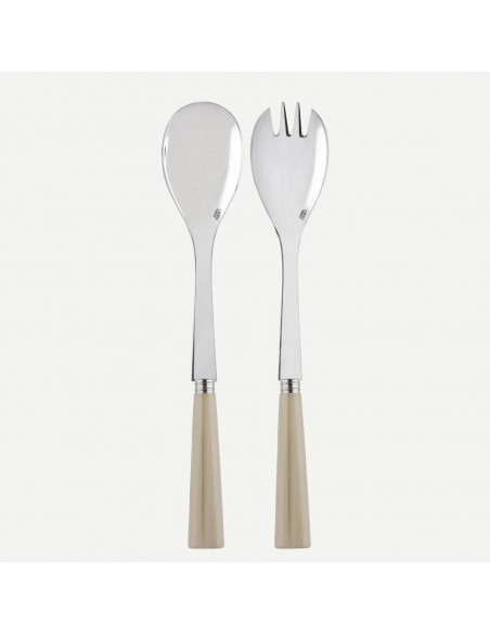 Set de 2 Piezas de Servir Ensalada Nature - Light Wood