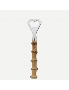 Abridor de Botella Bamboo Shape - Light Wood