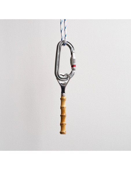 Abridor de Botella Bamboo Shape - Light Wood