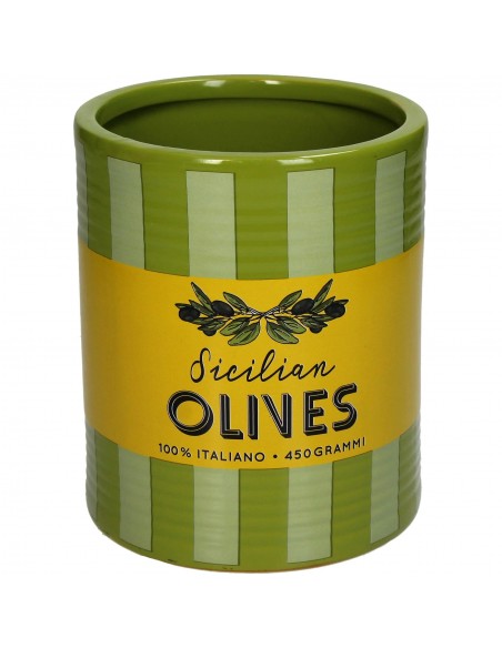 Macetero Olives Stripes Fine