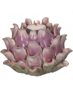 Portavelas Flowers - Pink