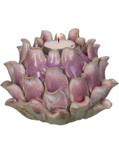 Portavelas Flowers - Pink