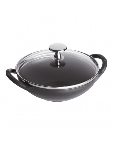 Baby Wok con Tapa - Negro