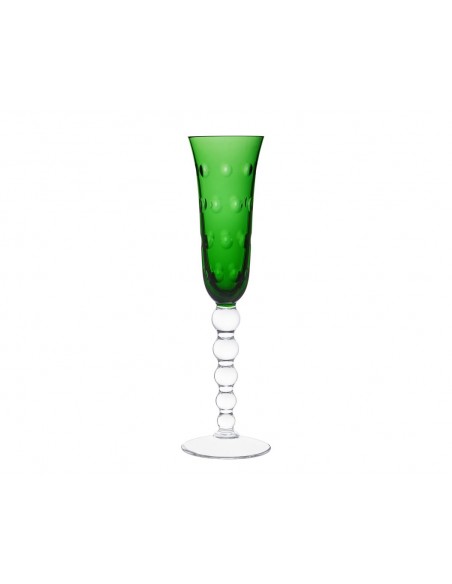 Copa Flauta Bubbles Verde