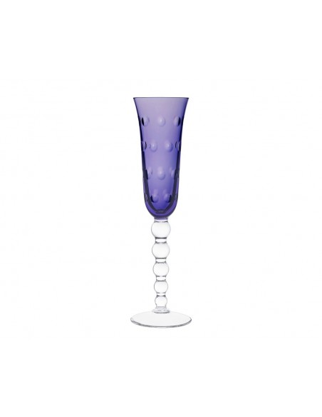 Copa Flauta Bubbles Púrpura