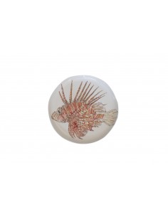 Plato Pesce Leone Tropicale