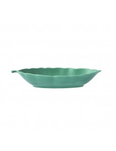Bowl Tropical Leaf Leaves Light Green