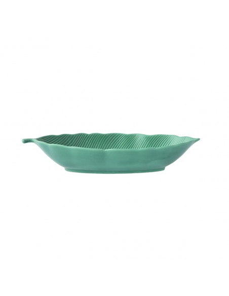 Bowl Tropical Leaf Leaves Light Green