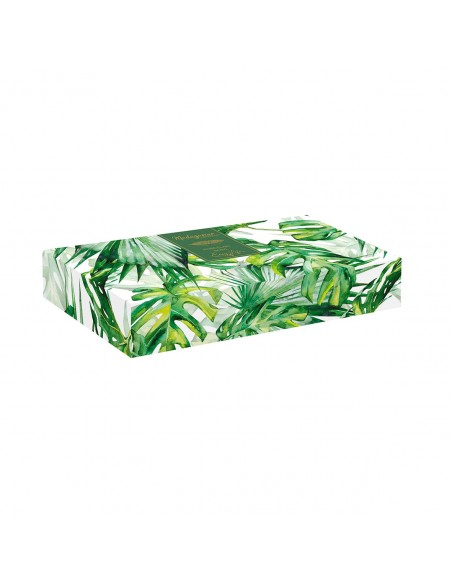 Bowl Tropical Leaf Leaves Light Green