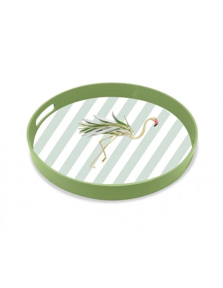 Bandeja Redonda Flamingo