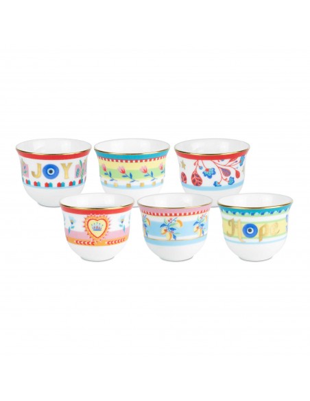 Set de 6 Arabic Cup Mamma Mia