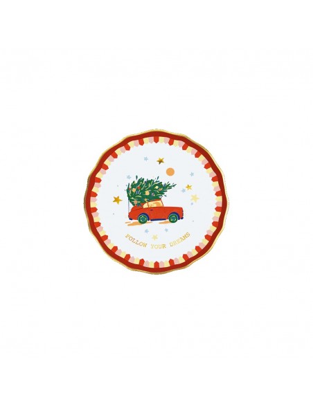 Plato de Pan Mamma Mia - Red
