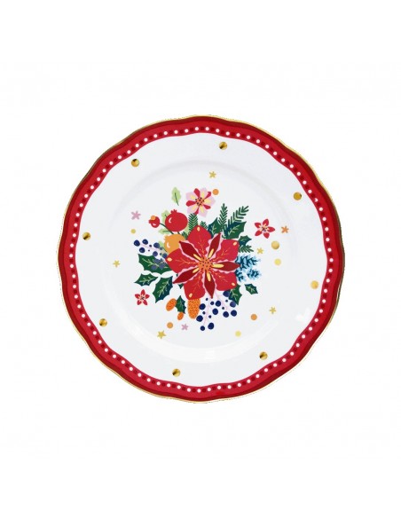Plato Llano Mamma Mia - Red