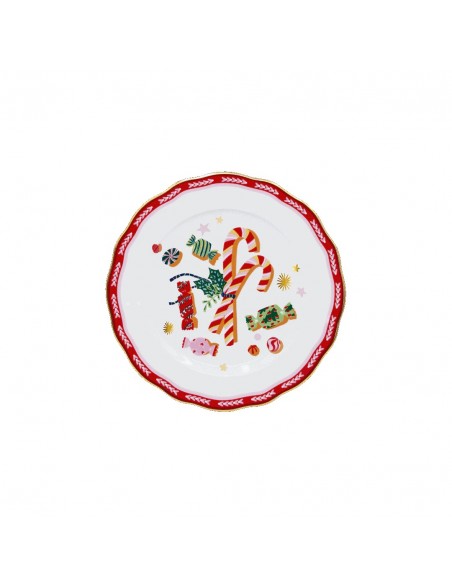 Plato de Postre Mamma Mia - Red