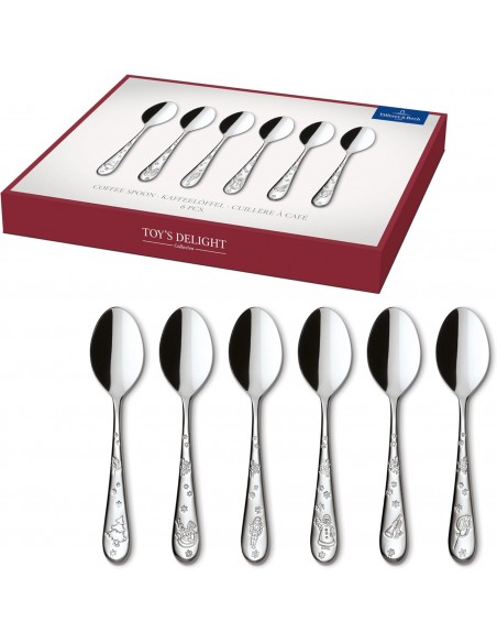 Set de 6 Cucharas de Café Toy's Delight