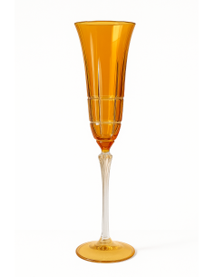 Set de 6 Copas Flauta River Amber Dark