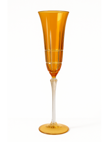 Set de 6 Copas Flauta River Amber Dark