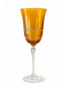 Set de 6 Copas de Vino River Amber Dark