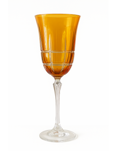 Set de 6 Copas de Vino River Amber Dark