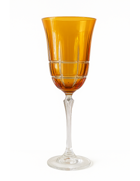 Set de 6 Copas de Vino River Amber Dark