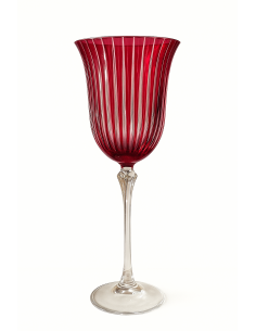 Set de 6 Copas de Vino Gema Magnifico Roja