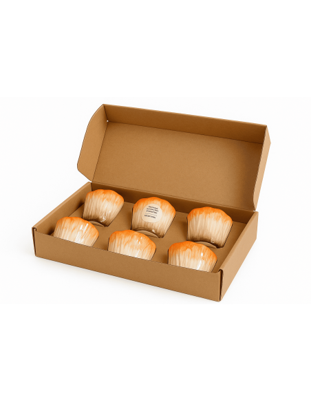 Set de 6 Tazas de Espresso Dreamy - Naranja