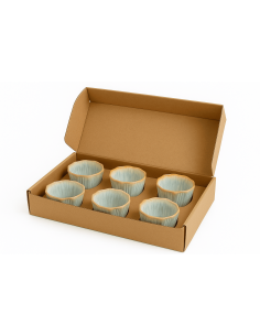 Set de 6 Tazas de Espresso Dreamy - Azul