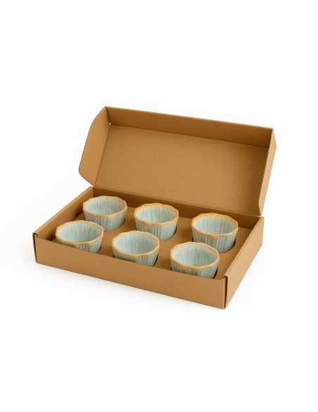 Set de 6 Tazas de Espresso Dreamy - Azul