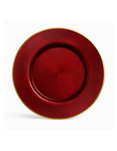 Plato Llano Focus - Rojo