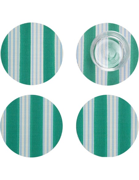 Set de 4 Portavasos Green